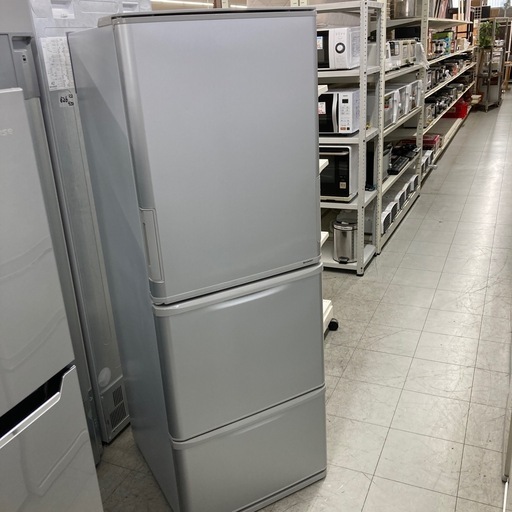 ⭐︎6ヶ月保証⭐︎シャープ　350L3ドア冷蔵庫　2018年製　SJ-W351E