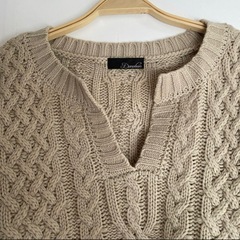 【決まりました】Donoban ドノバン【M】レディース　厚手ニットの画像