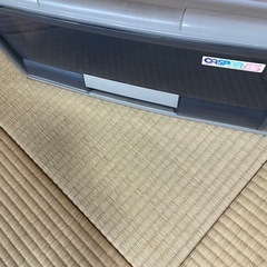 プラスチック収納ケース　2つセットの画像