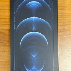 【中古】【iPhone12ProMax美品】パシフィックブルー128GBの画像