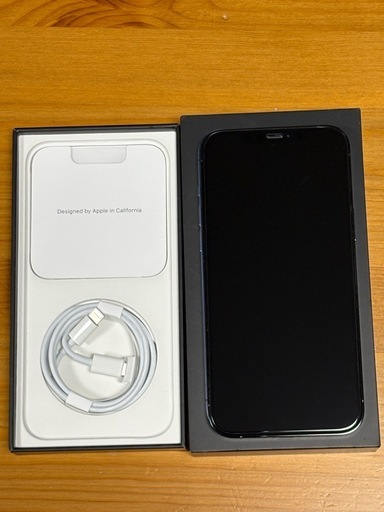【中古】【iPhone12ProMax美品】パシフィックブルー128GB