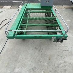 ◆動作品　アテックス 高床作業車 XGH505 農用運搬車 高床式 4馬力 リコイル 積載500kg クローラー 中古の画像