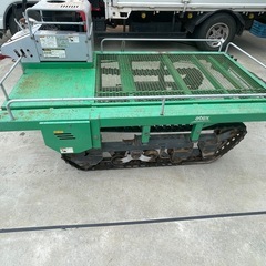 ◆動作品　アテックス 高床作業車 XGH505 農用運搬車 高床式 4馬力 リコイル 積載500kg クローラー 中古の画像