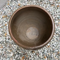  水瓶　鉢　焼物
の画像
