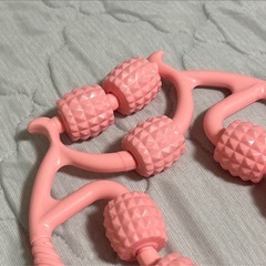 ピンクフォームローラー むくみ解消 脚やせ 筋膜ローラーの画像