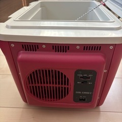 車用冷蔵庫、100vでも使用OKの画像
