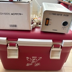 車用冷蔵庫、100vでも使用OKの画像