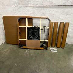 【ジモティ限定特価】 YAMAZEN 山善 こたつテーブル GDZH-F75 A0612Gの画像