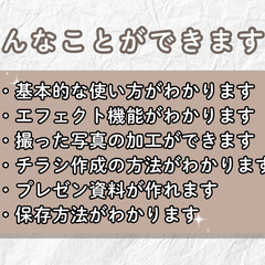 10/23(木)初心者向け】ゼロから始めるCanvaキャンバ使い方入門講座６０分の画像