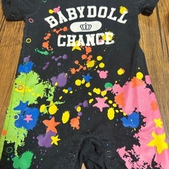 baby dollロンパースの画像