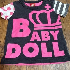 baby dollロンパースの画像
