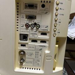 中古のテレビ24型の画像