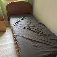 アイシン精機　シングルベッド　IKEA マットレス　お届け可能の画像