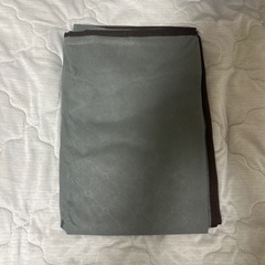 【新品未使用】布団収納袋　グレー　収納ボックス　衣類　布団　衣替えの画像