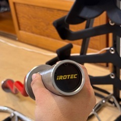 【超美品‼️】総額約10万♪ IROTEC他 ラットプルダウンバー バーベルシャフト ラック他 セット♪の画像