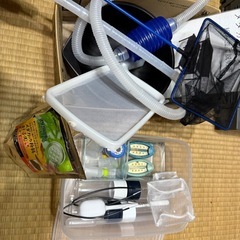 メダカ飼育セット② ラック、nvボックス、小物セット
　の画像