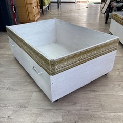 木製  室内カートBOX  収納ケース
 　の画像