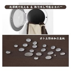 ペットのドライブ用ベッド、ブラウン(お値下げ受け付けます)の画像