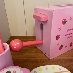 マザーガーデン　野いちごのおままごとモーニングトースターセットの画像