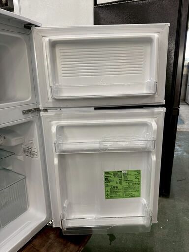 大阪送料無料☆3か月保障付き☆冷蔵庫☆コンフィー☆2ドア☆2023年