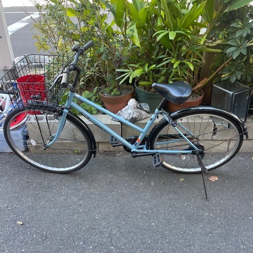 26インチ シティサイクル オートライト付き 【リサイクルショップ道楽屋】