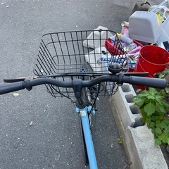 26インチ　シティサイクル　オートライト付き　【リサイクルショップ道楽屋】の画像