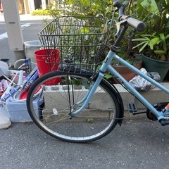 26インチ　シティサイクル　オートライト付き　【リサイクルショップ道楽屋】の画像