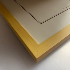 額縁3  八つ切　イエローの画像