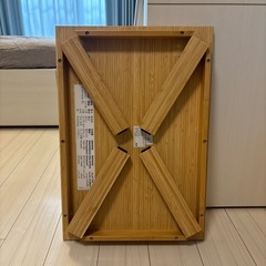 【美品】IKEA テーブル 折りたたみ式 モスクボーダの画像