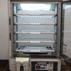 【ヤ取】≪ZU1793ジ≫ 通電OK 吉田金属製作所/ヨシキン 業務用 中華まんじゅう蒸し器 SHG-45W 5段 保温式スチーマー 店舗/厨房機器 動作未確認/現状品の画像