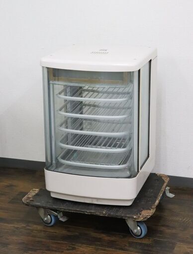 【ヤ取終了10/19】≪ZU1793ジ≫ 通電OK 吉田金属製作所/ヨシキン 業務用 中華まんじゅう蒸し器 SHG-45W 5段 保温式スチーマー 店舗/厨房機器 動作未確認/現状品