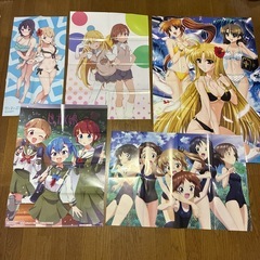 雑誌付録ポスター　リゼロ、めぐみんメイン他数点の画像
