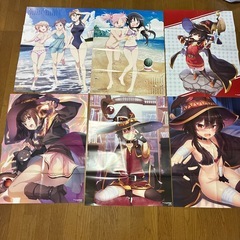 雑誌付録ポスター　リゼロ、めぐみんメイン他数点の画像