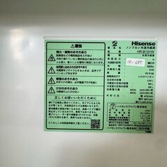 大阪送料無料★3か月保障付き★冷蔵庫★ハイセンス★2ドア★2023年★HR-B12HW★IR-685の画像