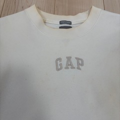 GAP トレーナー　ウィメンズ　ホワイト　Sサイズの画像