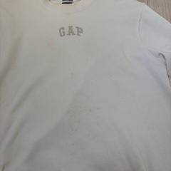 GAP トレーナー　ウィメンズ　ホワイト　Sサイズの画像