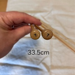 編み棒7号・６本（キャップ・クリップ付き」）の画像