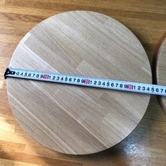 丸天板　タモ集成材  6枚セットの画像