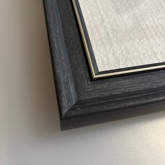 【美品】額縁4  八切　グレーの画像