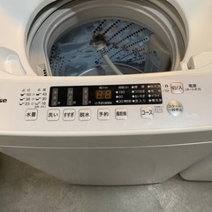 【ジモティー割】Hisense 2023年製　5.5kg 洗濯機 （ID1436）の画像