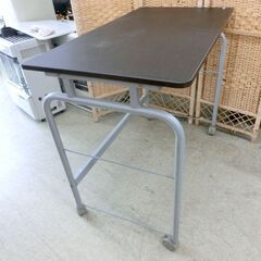 フリーデスク ワーキングテーブル 幅90cm 奥行50cm こげ茶 DBR 事務用品 会社 ワークテーブル 机 つくえ PCデスク 作業台 札幌 西区 西野店の画像