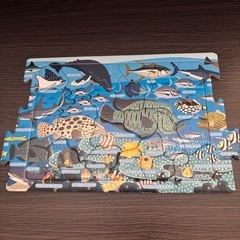 エポック社　うみのいきもの　パノラマパズルの画像