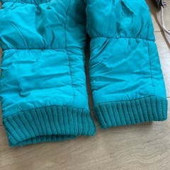 【80cm】スキーウェアつなぎラック&帽子セットの画像