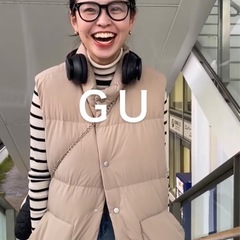 新品！GU ヒートパデッドベスト　ダウンの画像