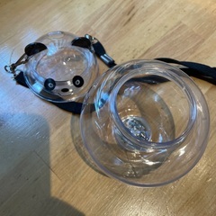 光るピカピカパンダボトルの画像