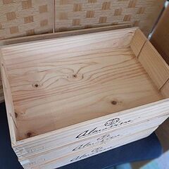 札幌【3箱セット ワイン木箱 蓋付き アルマヴィーヴァ 2010年&2011年】750ml×6本用 マイポ・ヴァレー ウッドケース ALMAVIVA 北20条店の画像
