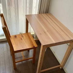 折りたたみテーブル　椅子　タンスのゲン　の画像