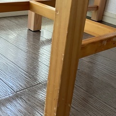 折りたたみテーブル　椅子　タンスのゲン　の画像