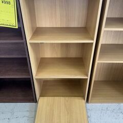 J3076　【リユースのサカイ柏店】　３段カラーボックス　収納棚　木製の画像