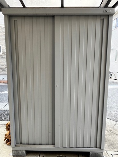 【お譲り先決定】マツモト　物置